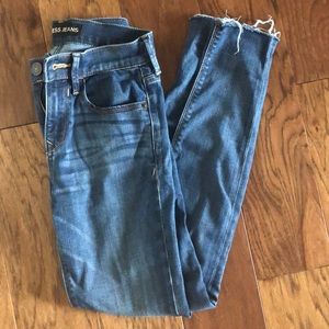 Ankle legging mid rise jeans